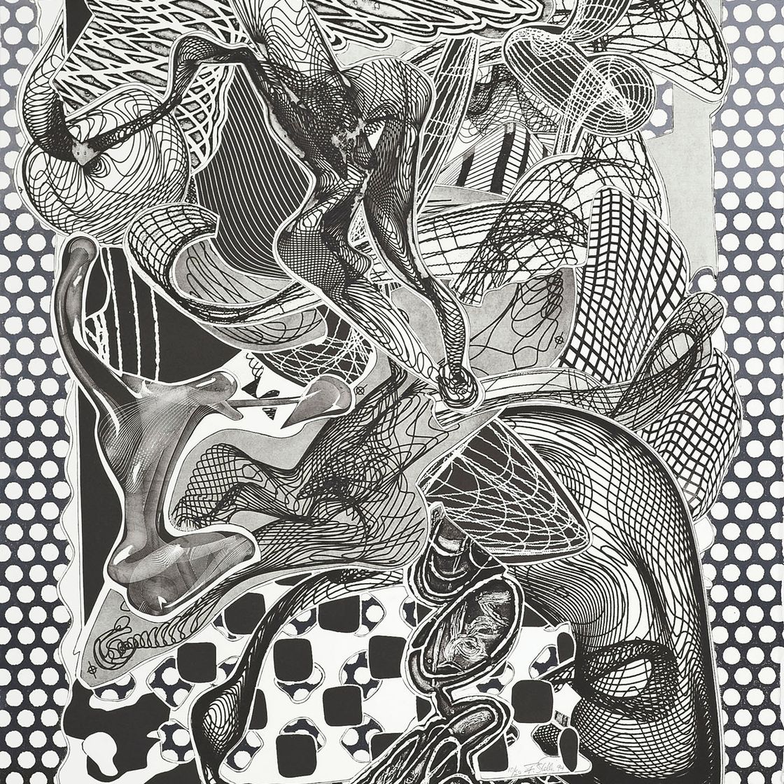 Frank Stella — Одиннадцать пластинок из серии "Воображаемые места", изображение 3