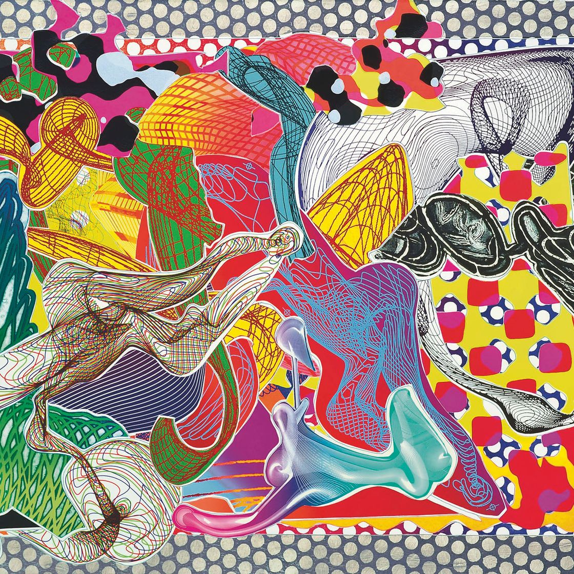 Frank Stella — Одиннадцать пластинок из серии "Воображаемые места", изображение 8