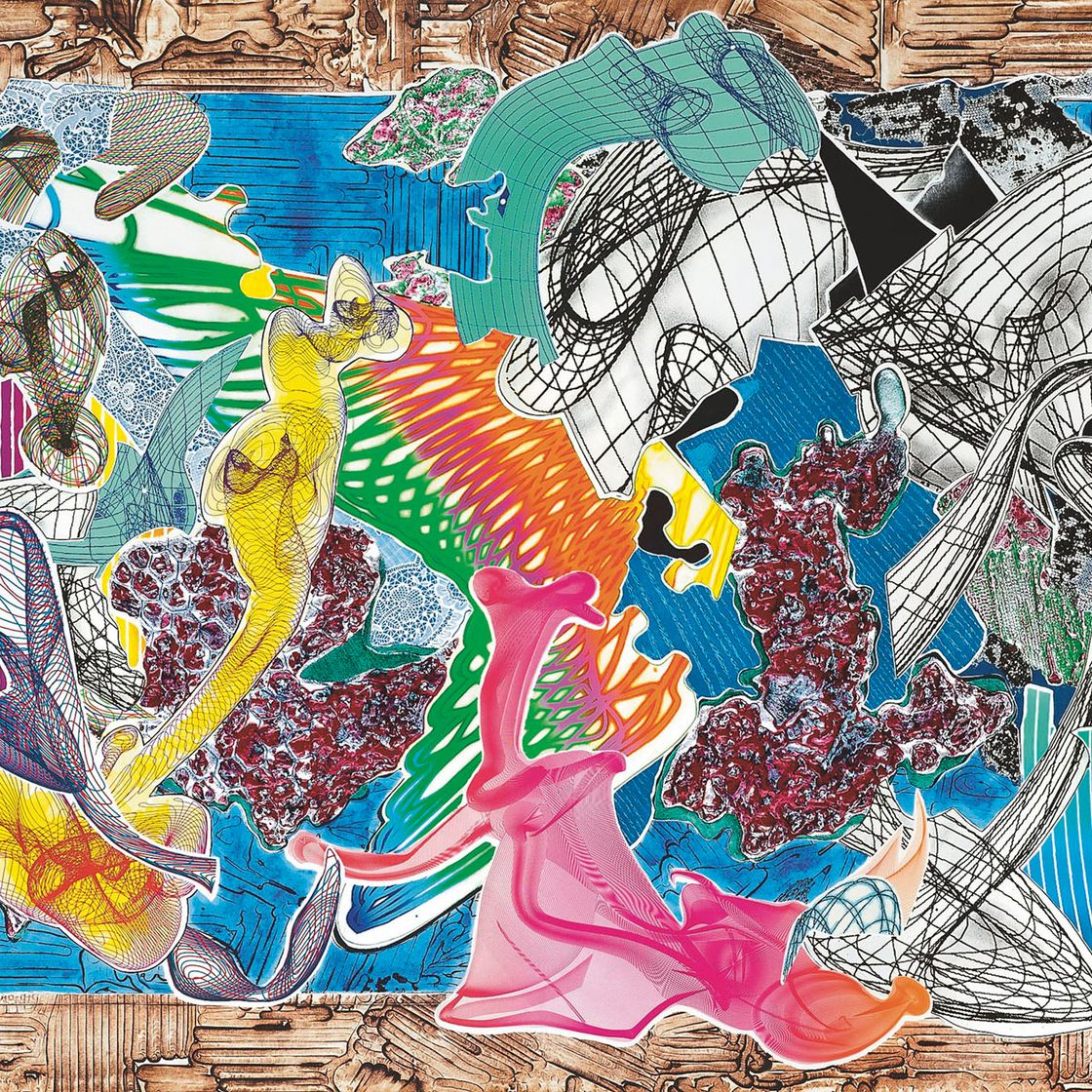 Frank Stella — Одиннадцать пластинок из серии "Воображаемые места", изображение 9