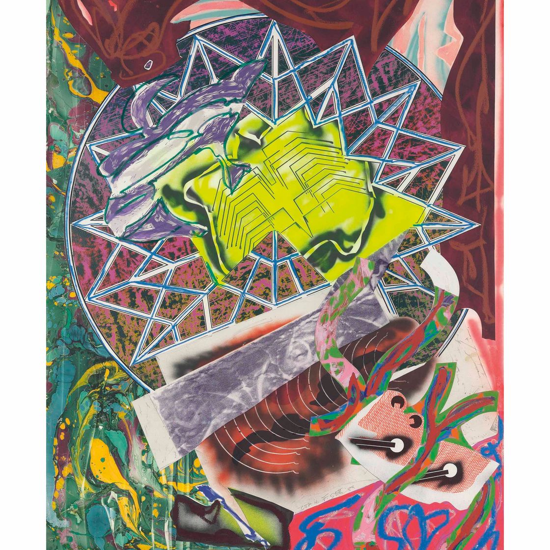 Frank Stella — Кальмар, от: The Waves