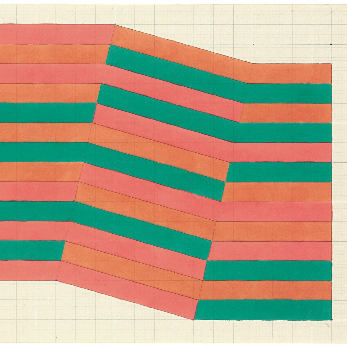 Frank Stella — Композиция