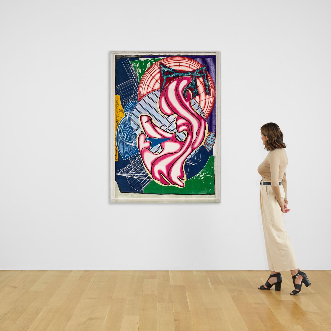 Frank Stella — Стабб и Фласк убивают настоящего кита (Купол) из "Моби Дика Купола", изображение 3