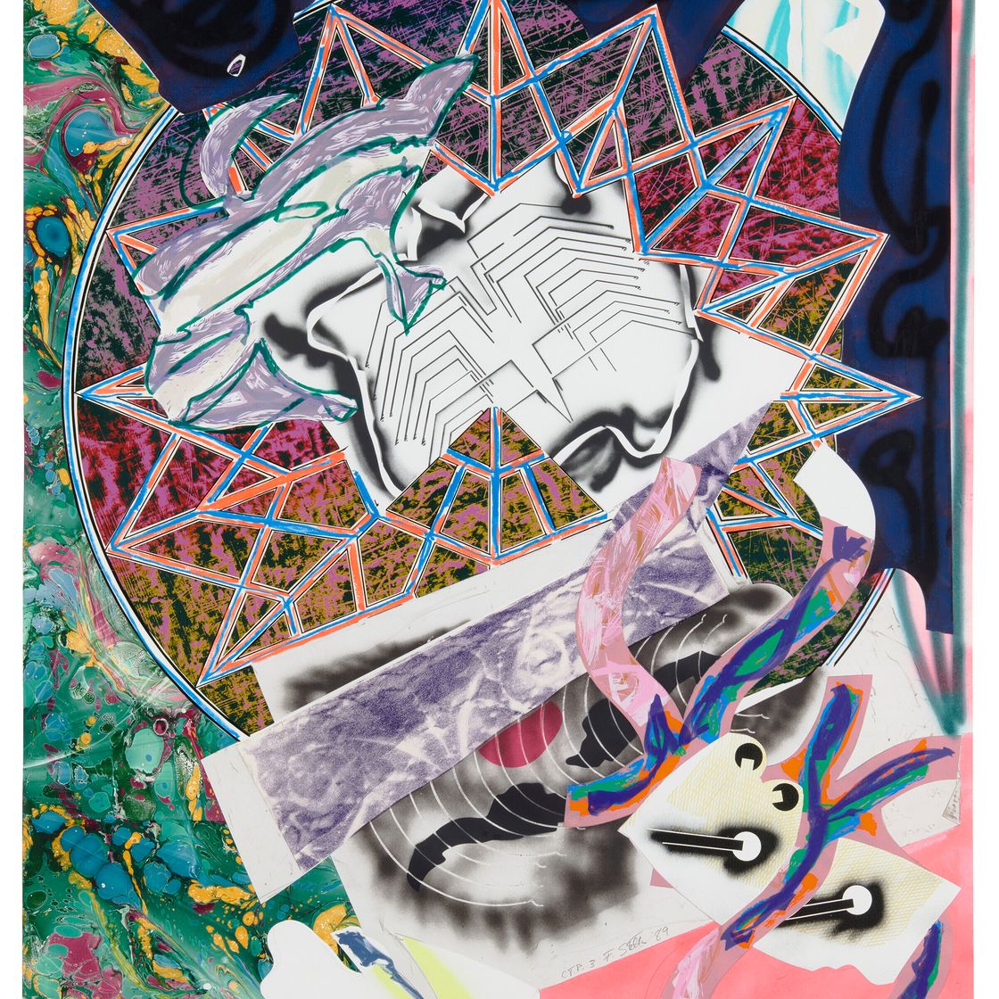 Frank Stella — Кальмар, от: The Waves