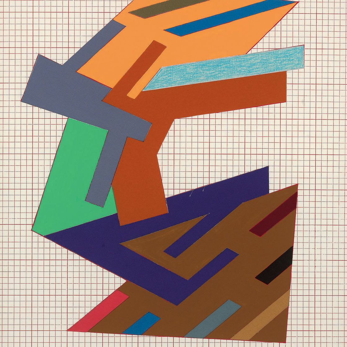 Frank Stella — Тарговица (эскиз плаката)