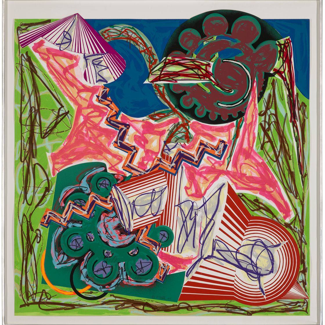 Frank Stella — Затем пришел Бык и выпил Воду, фото 7 с иллюстраций после того, как у Эль Лисицкого была Гадья, изображение 2