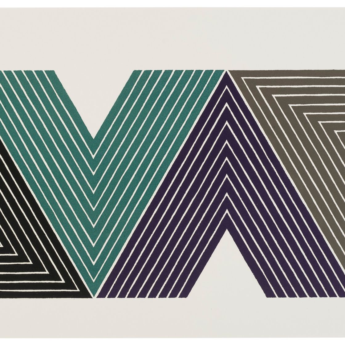 Frank Stella — Императрица Индии I, из серии V