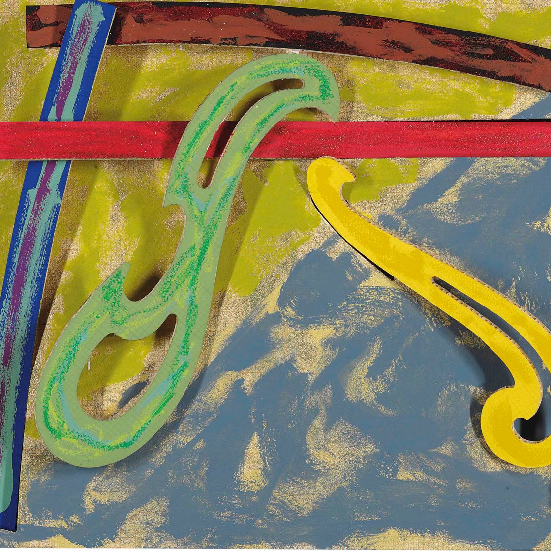 Frank Stella — Зеленый пасьянс