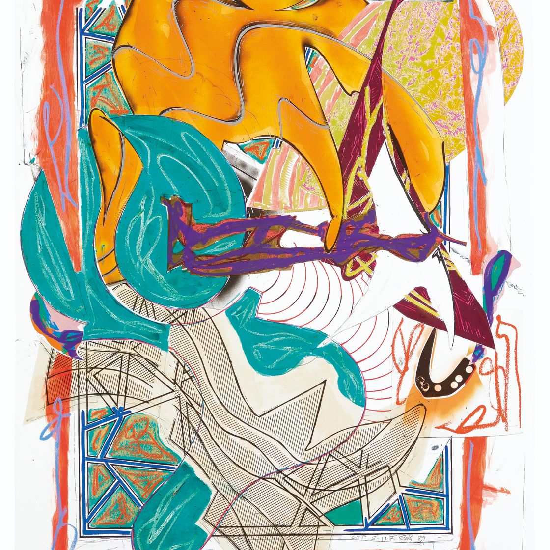 Frank Stella — Слушайте! - доносится из Волн.
