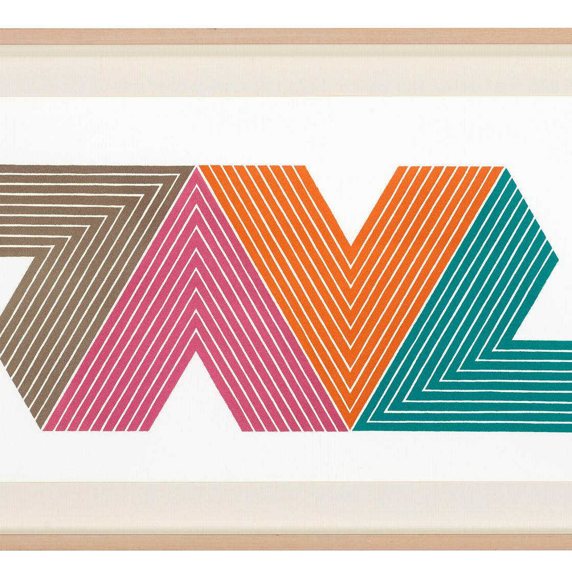 Frank Stella — Императрица Индии II, из серии V, изображение 2