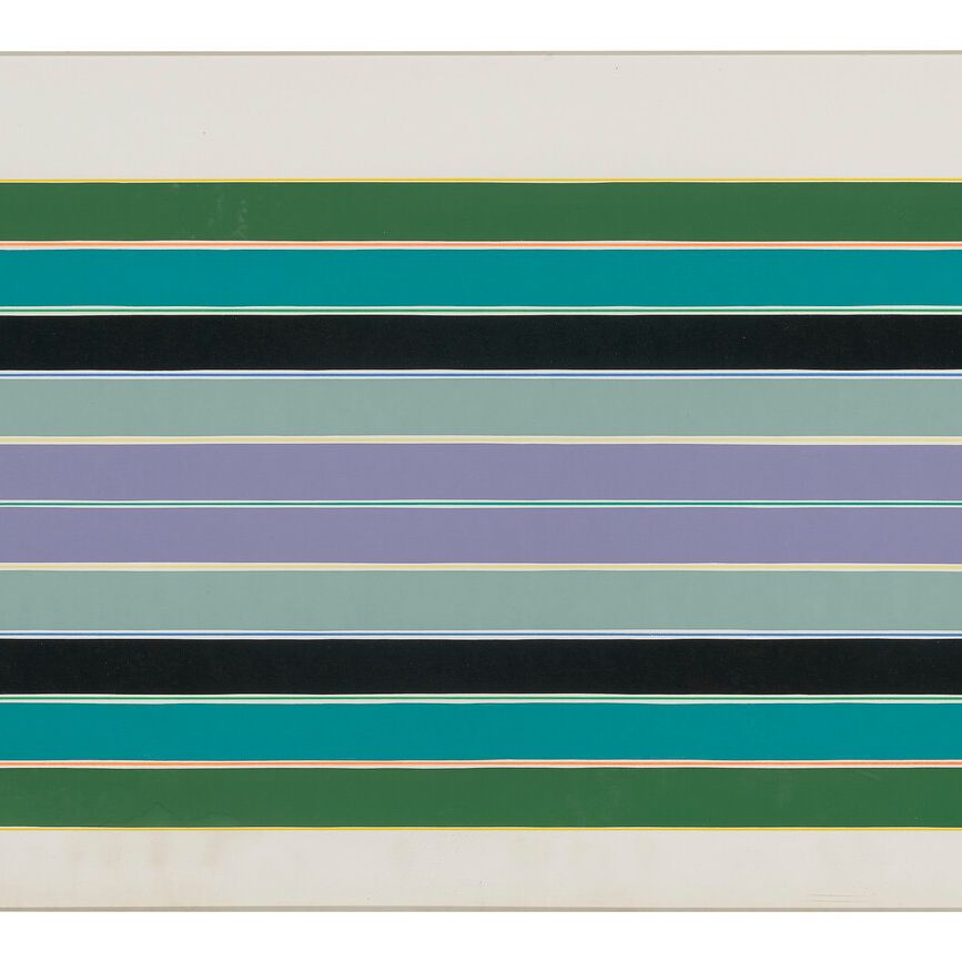 Frank Stella — Лос-Аламитос, из серии "Гоночный трек"