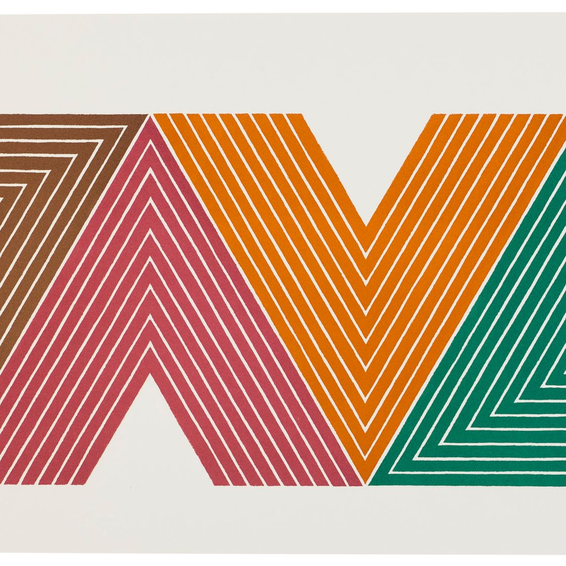 Frank Stella — Императрица Индии II, из серии V