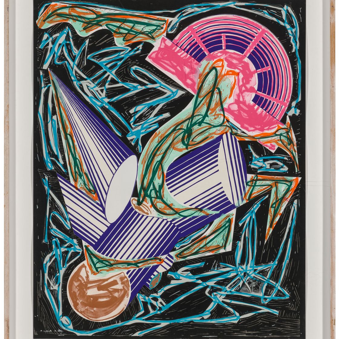 Frank Stella — Была Гадья: Обложка, с иллюстрациями по книге Эль Лисицкого "Была Гадья"., изображение 2