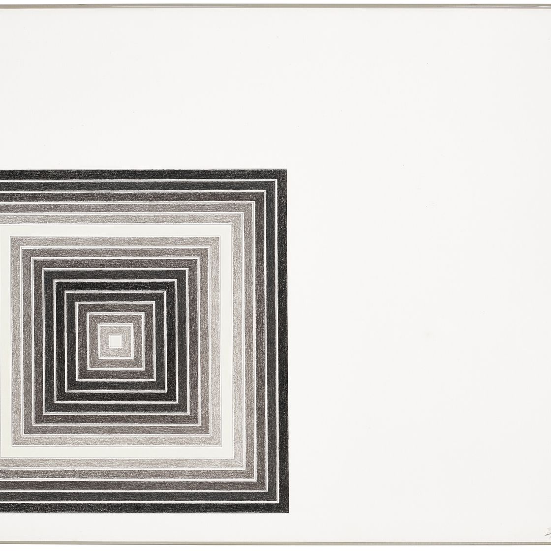 Frank Stella — Разноцветные квадраты I : два отпечатка, изображение 5