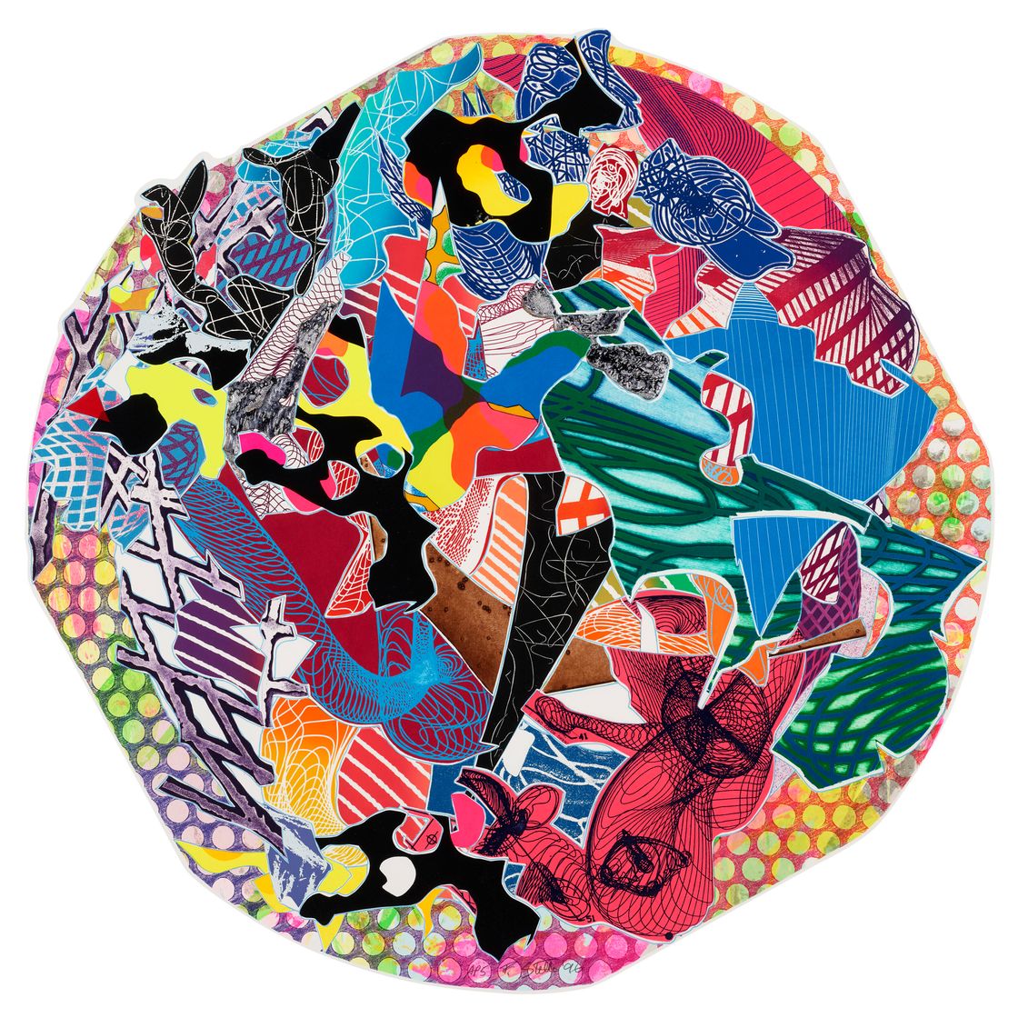 Frank Stella — Фаттибург, из воображаемых мест II