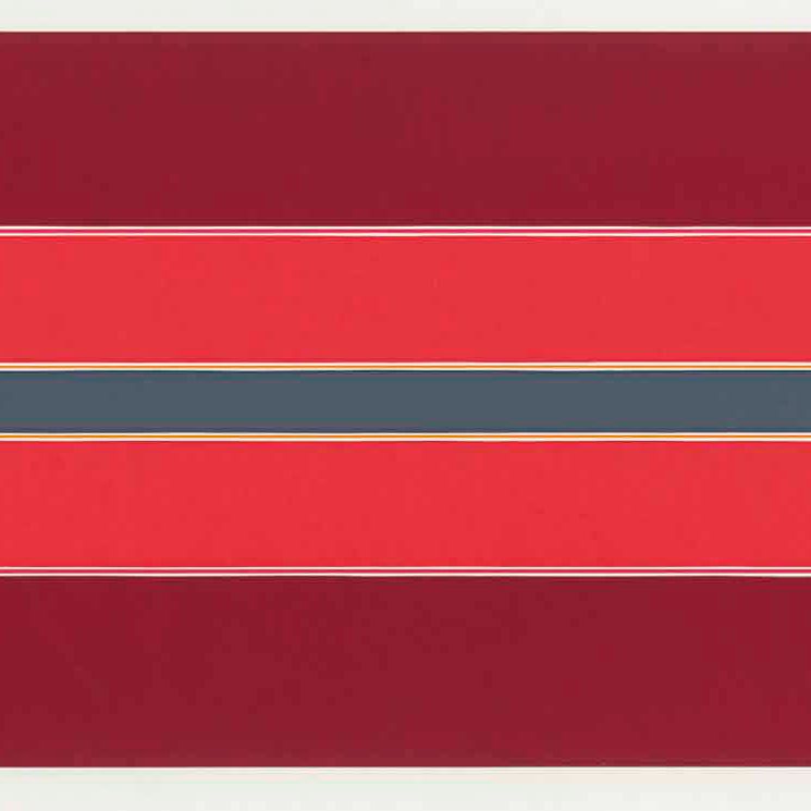 Frank Stella — Агуа Кальенте, из серии "Гоночный трек"