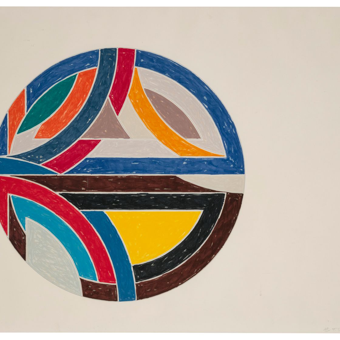 Frank Stella — Вариация Синджерли III, из вариаций Синджерли, изображение 1