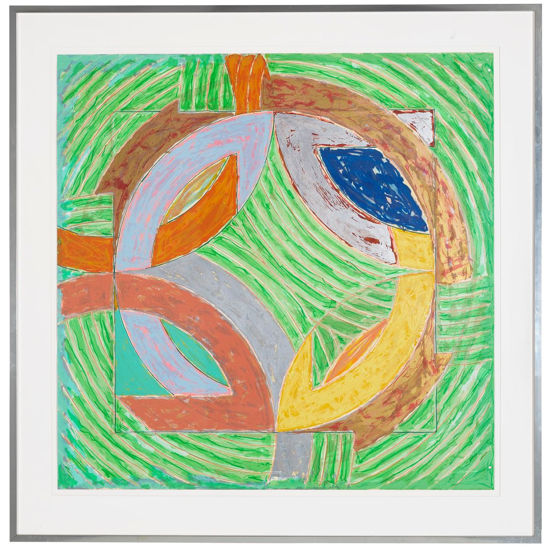 Frank Stella — Полярные координаты IV, из "Полярных координат" Ронни Питерсона, изображение 2