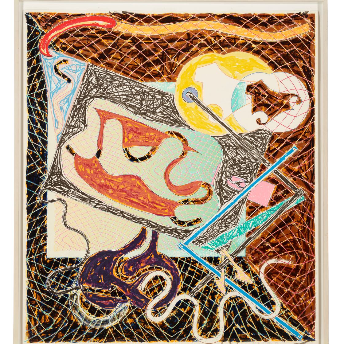 Frank Stella — Осколки III, из осколков, изображение 2
