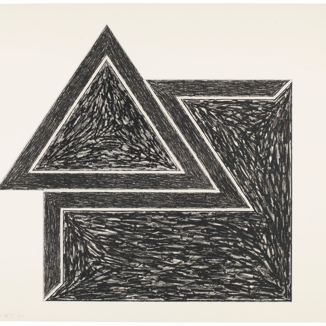 Frank Stella — Эксцентричные многоугольники: пять пластин, изображение 4