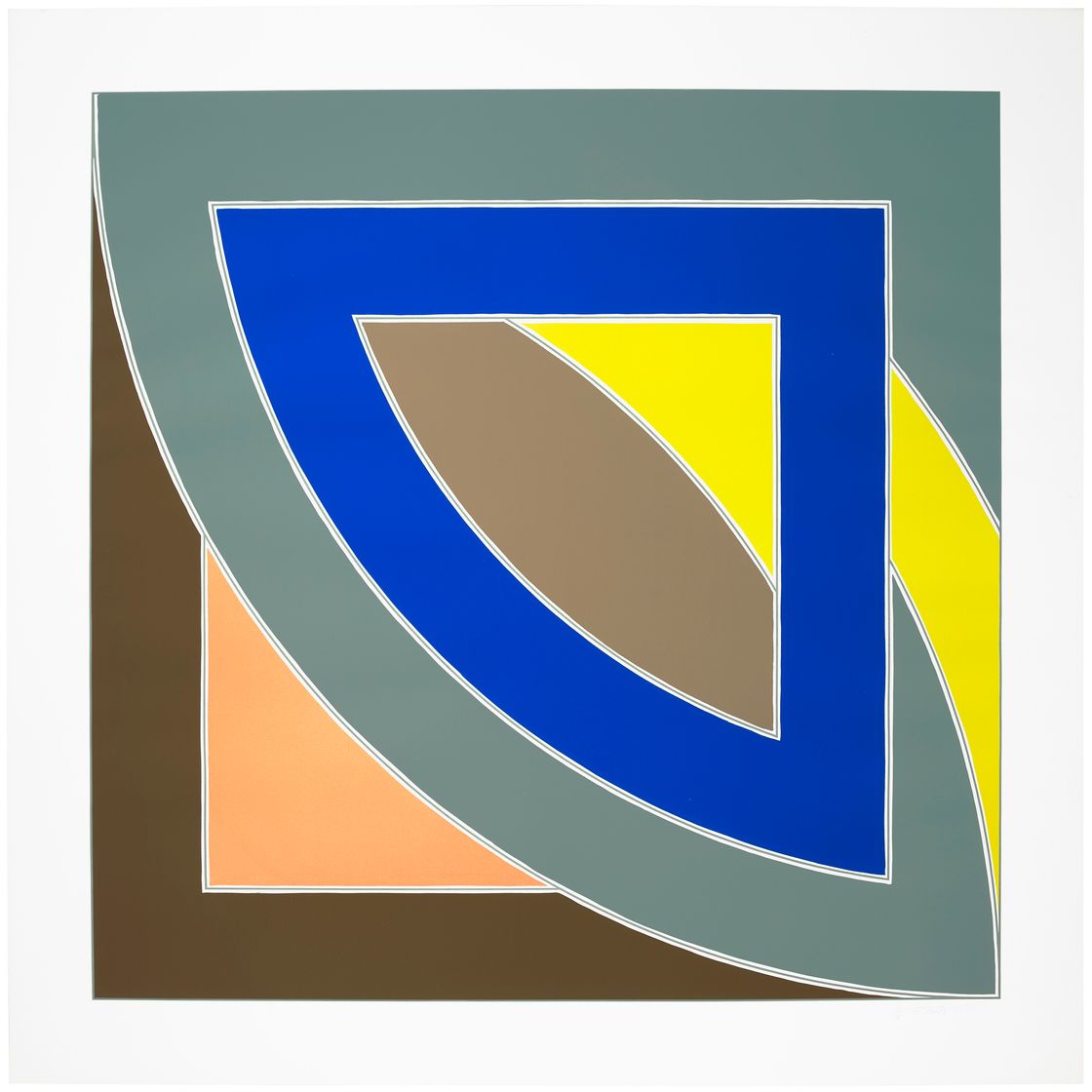 Frank Stella — Река прудов I, из серии "Ньюфаундленд", изображение 1