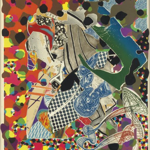 Frank Stella — Беседка в Арсацидах, из "Моби Дика Декла".