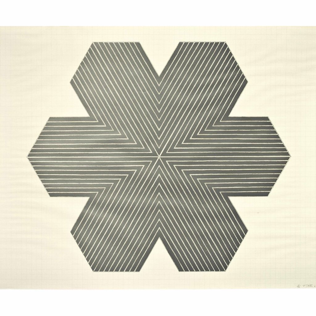 Frank Stella — Памятное издание Ирвинга Блюма из серии "Звезда Персии"