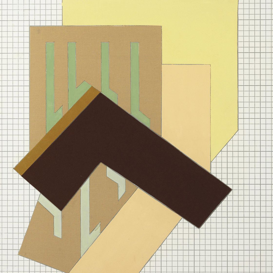 Frank Stella — Давид Гродек (эскиз)