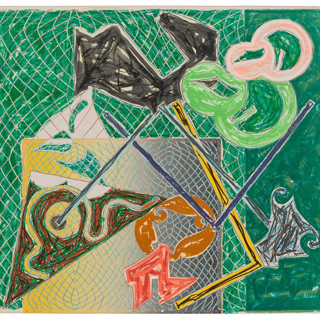 Frank Stella — Осколки V