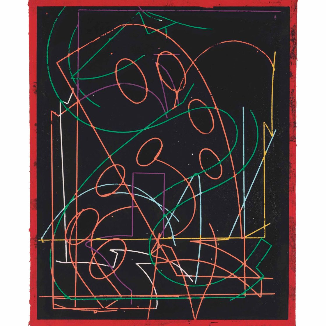 Frank Stella — Талладега, пять я