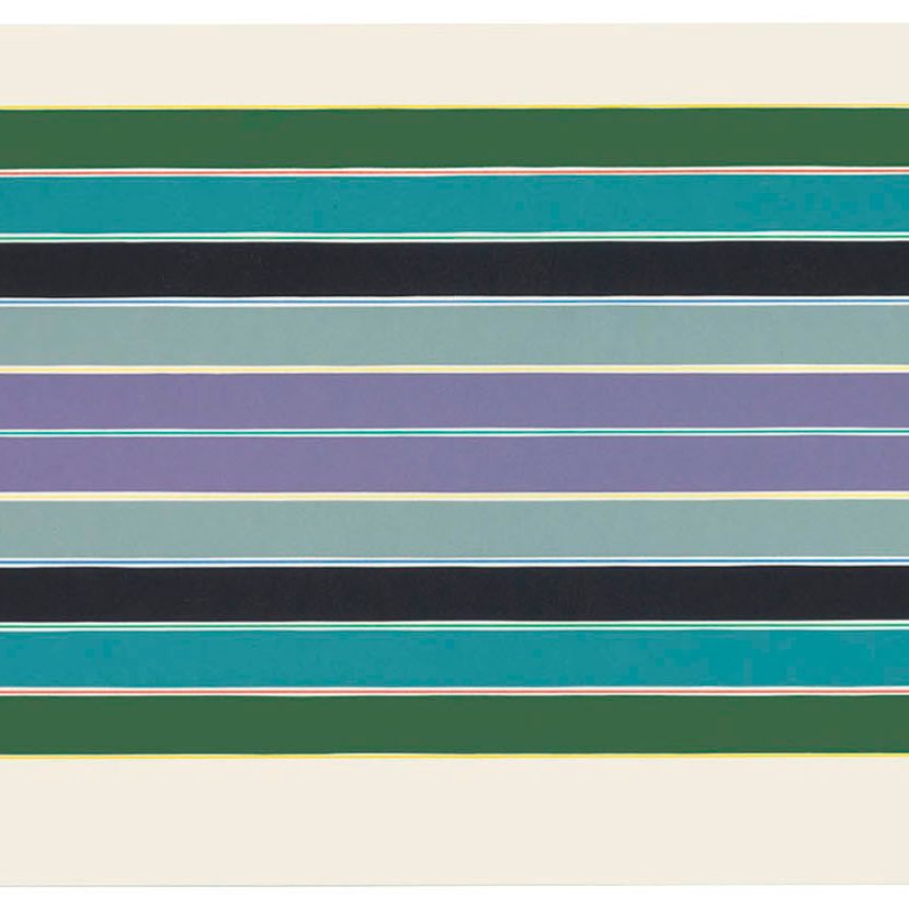 Frank Stella — Лос-Аламитос, из серии "Гоночный трек"