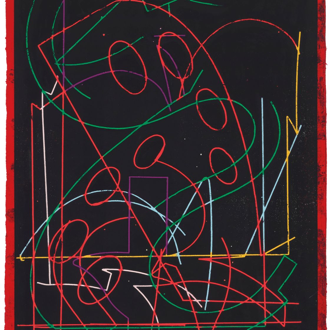 Frank Stella — Талладега, пять я