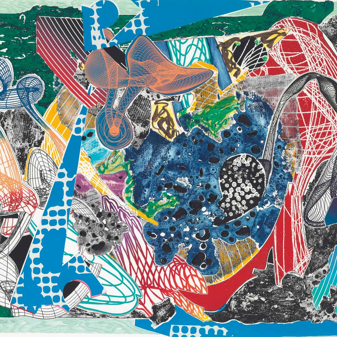 Frank Stella — Безумец из воображаемых мест