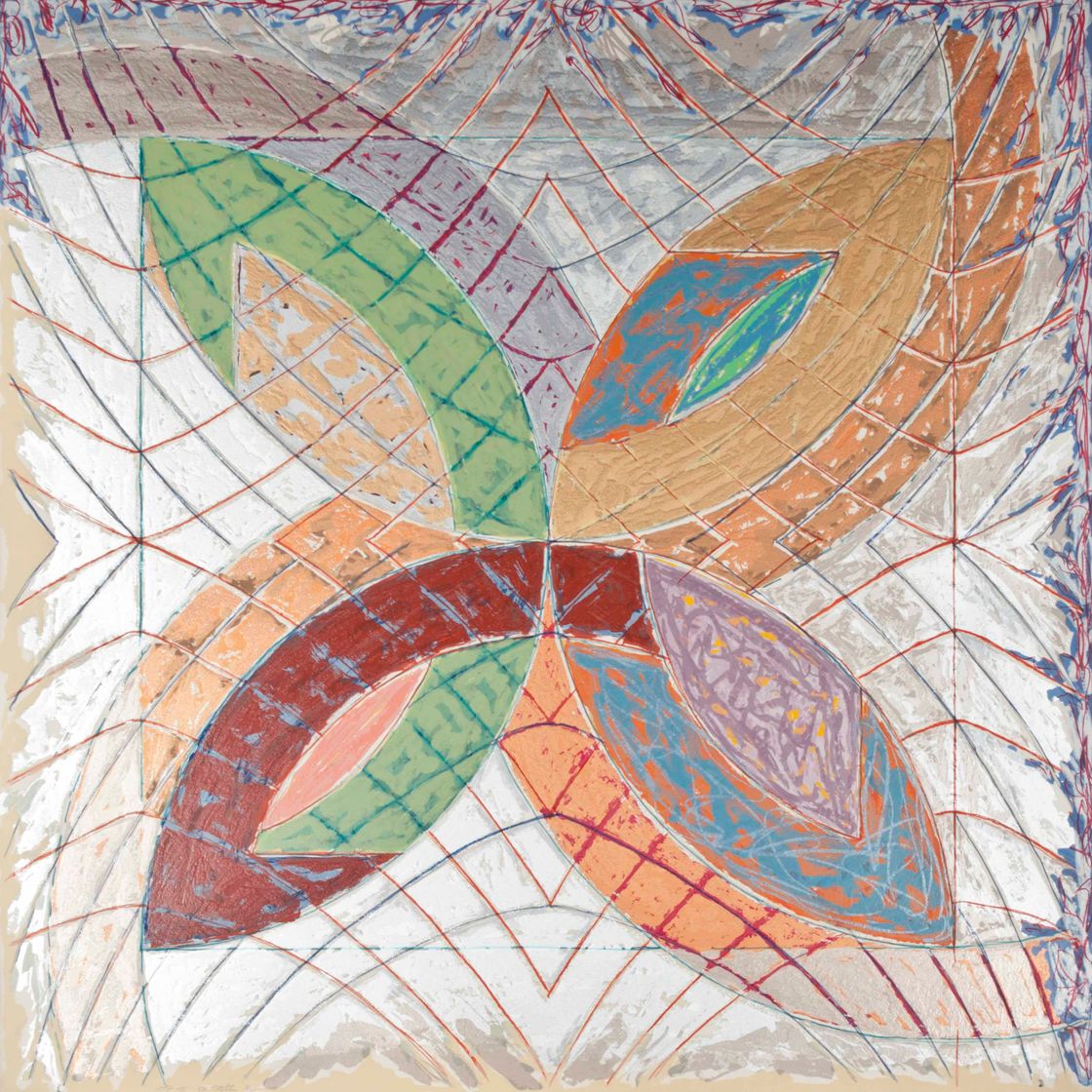 Frank Stella — Полярные координаты I, из "Полярных координат" Ронни Питерсона