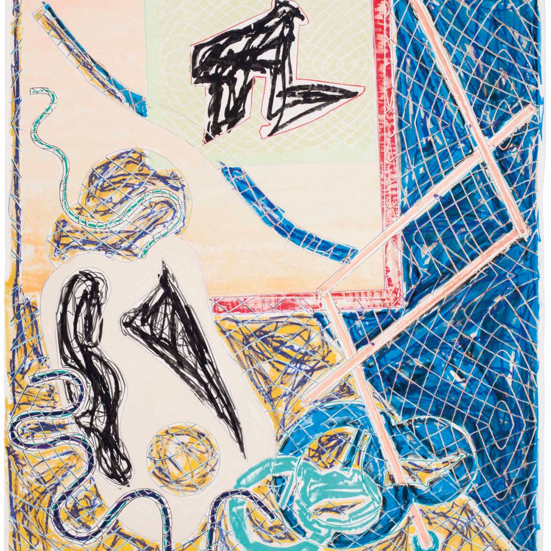 Frank Stella — Осколки, вариант Ia