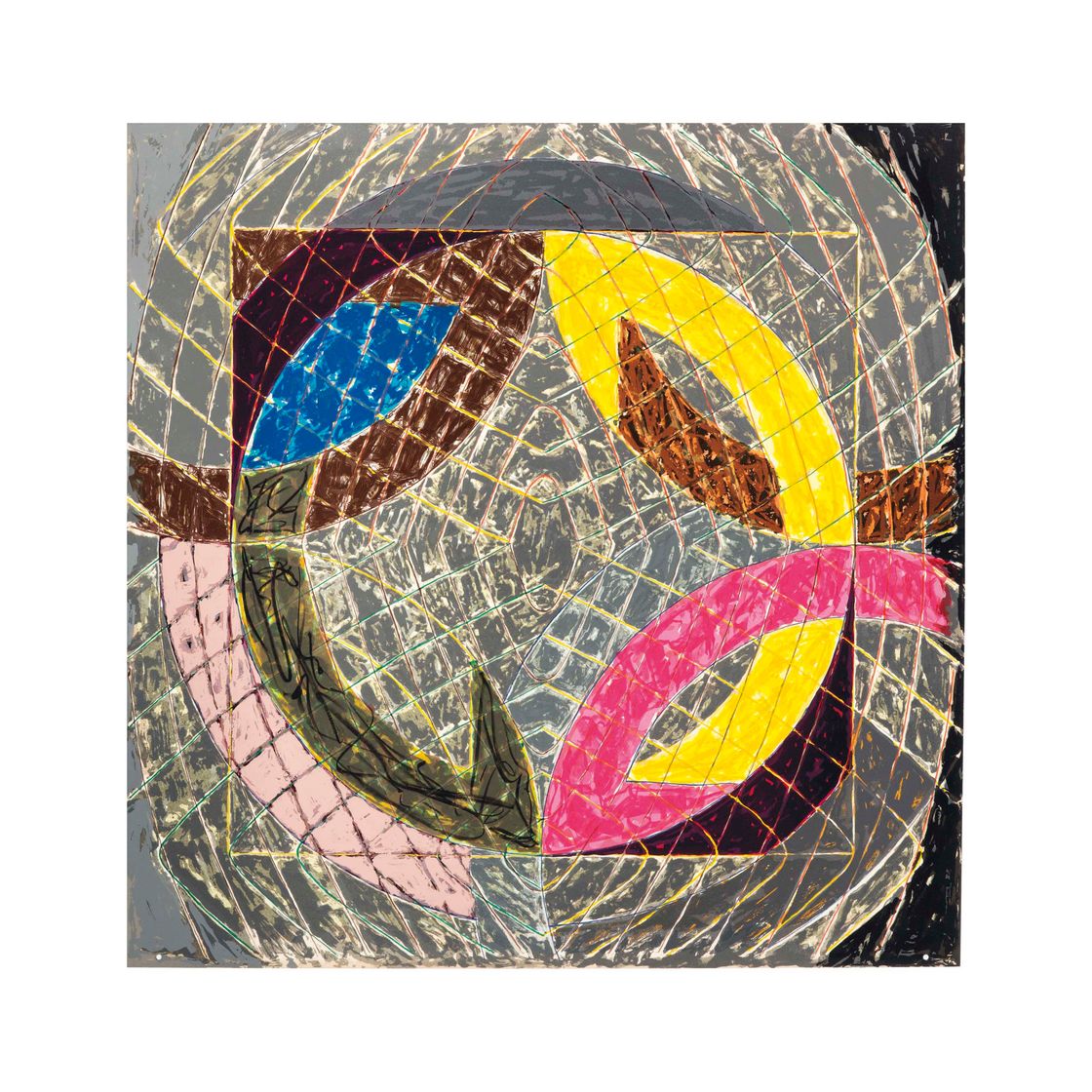 Frank Stella — Полярные координаты VIII, из "Полярных координат" Ронни Питерсона