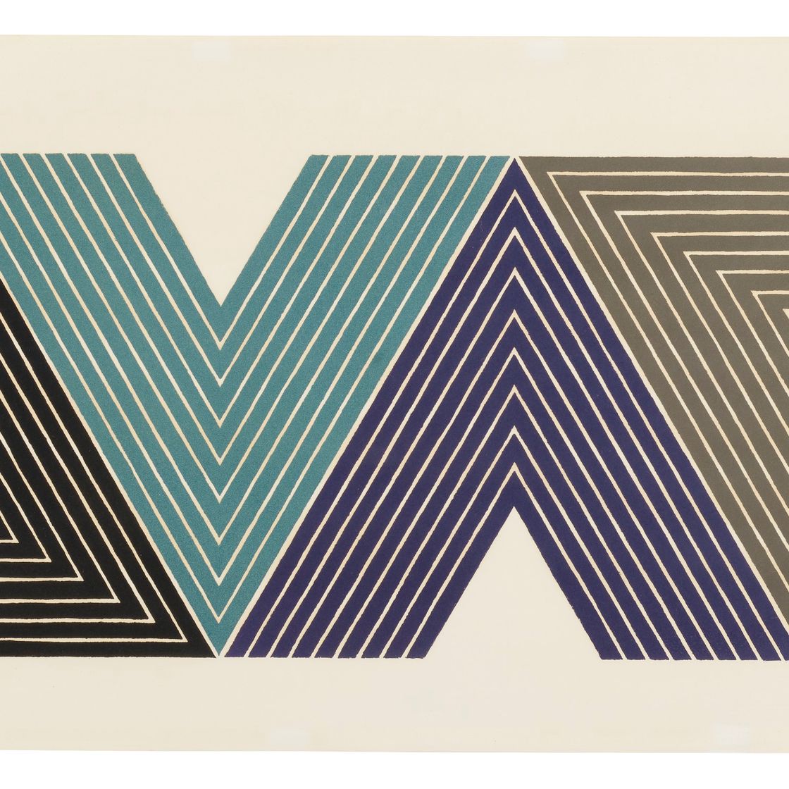Frank Stella — Императрица Индии I, из серии V