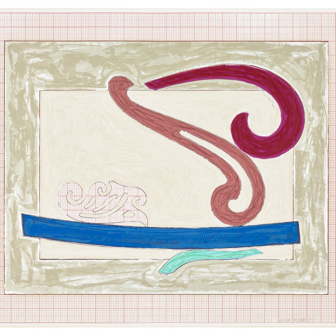 Frank Stella — Окинавский дятел Ногучи из серии "Экзотические птицы"