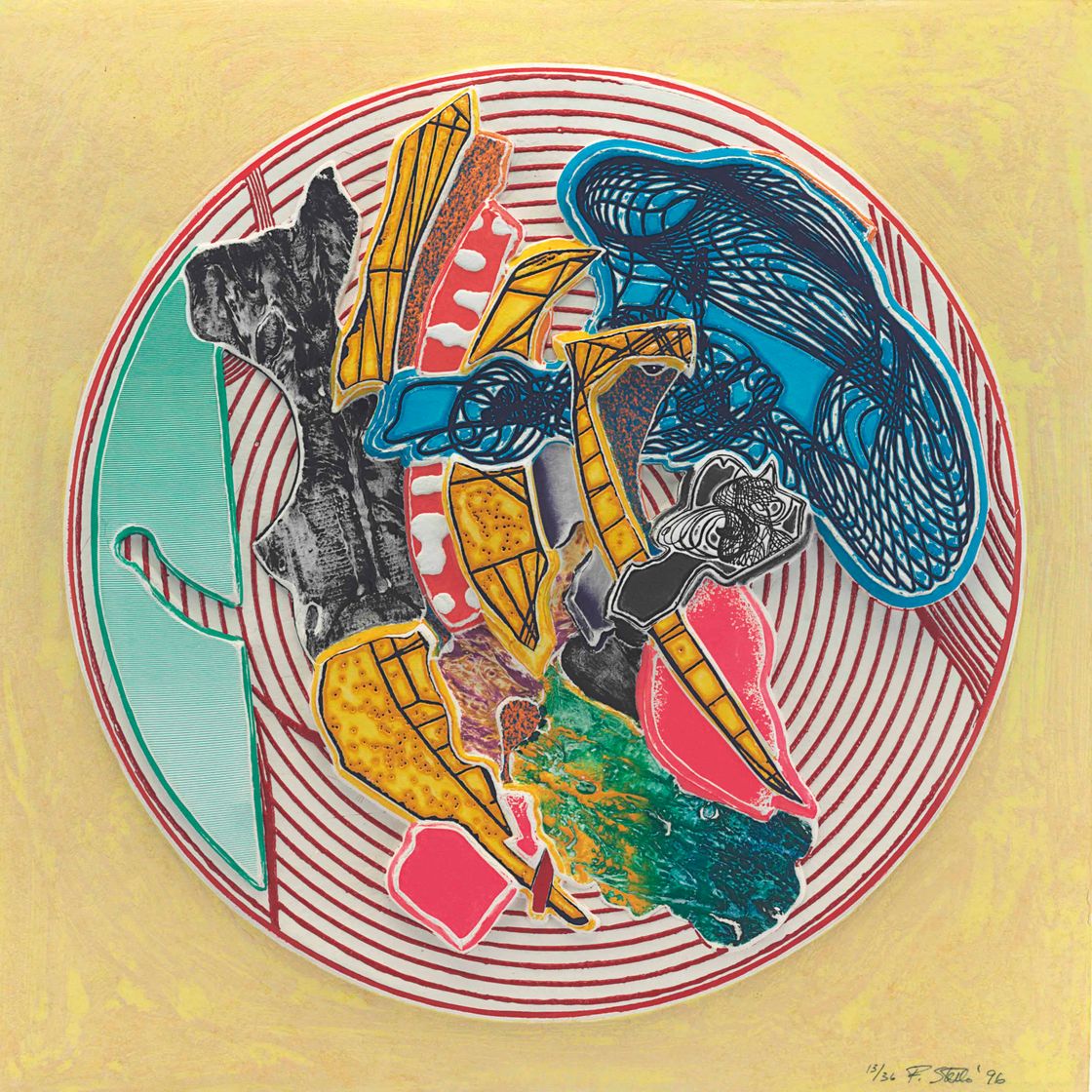 Frank Stella — Египет, из воображаемых мест II