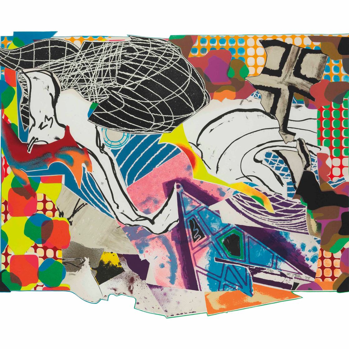 Frank Stella — Отрывки из "Моби Дик Декл Краешек"