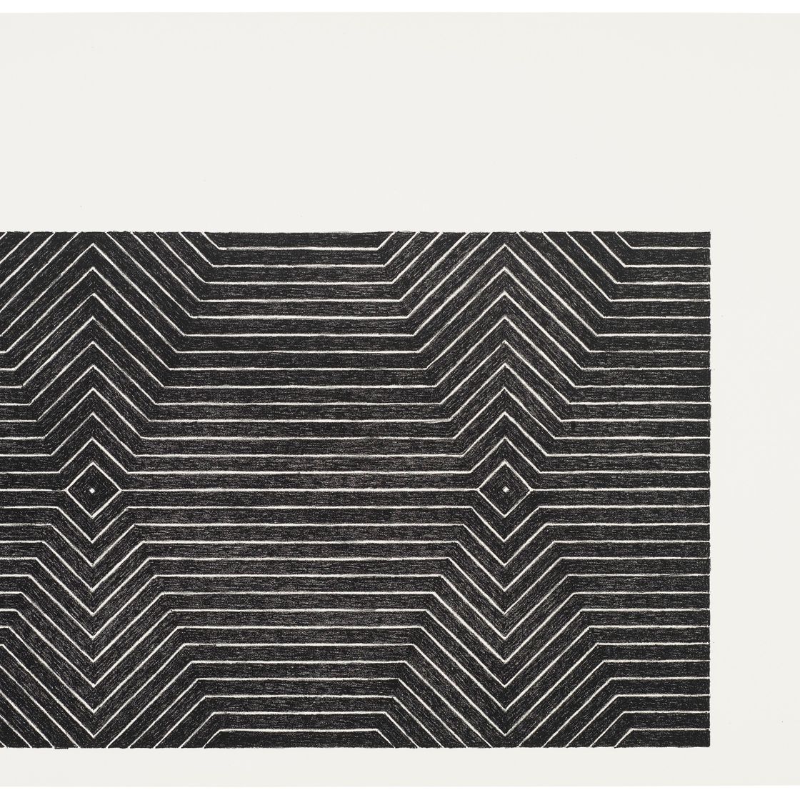 Frank Stella — Гавот из второй черной серии