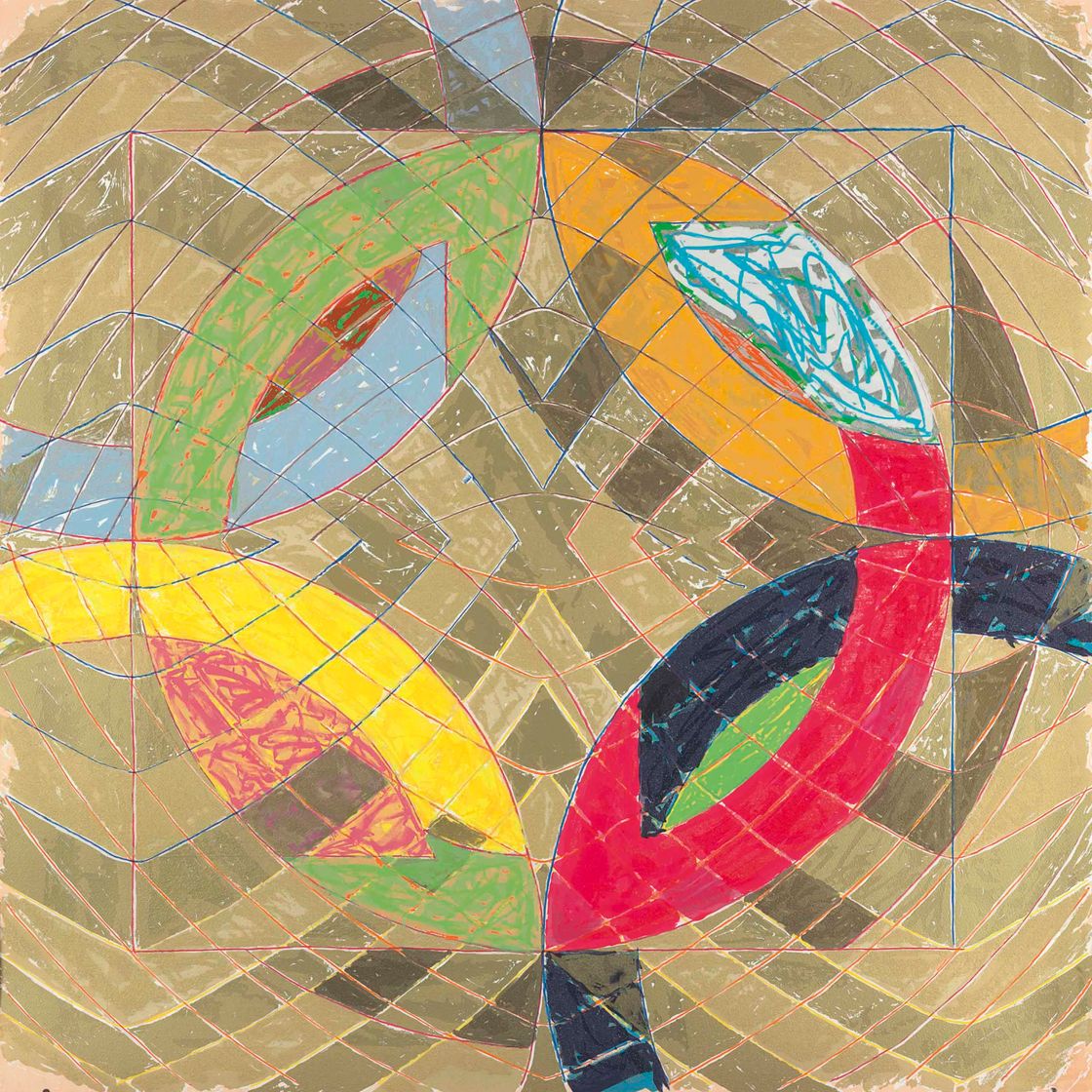 Frank Stella — Полярные координаты VI