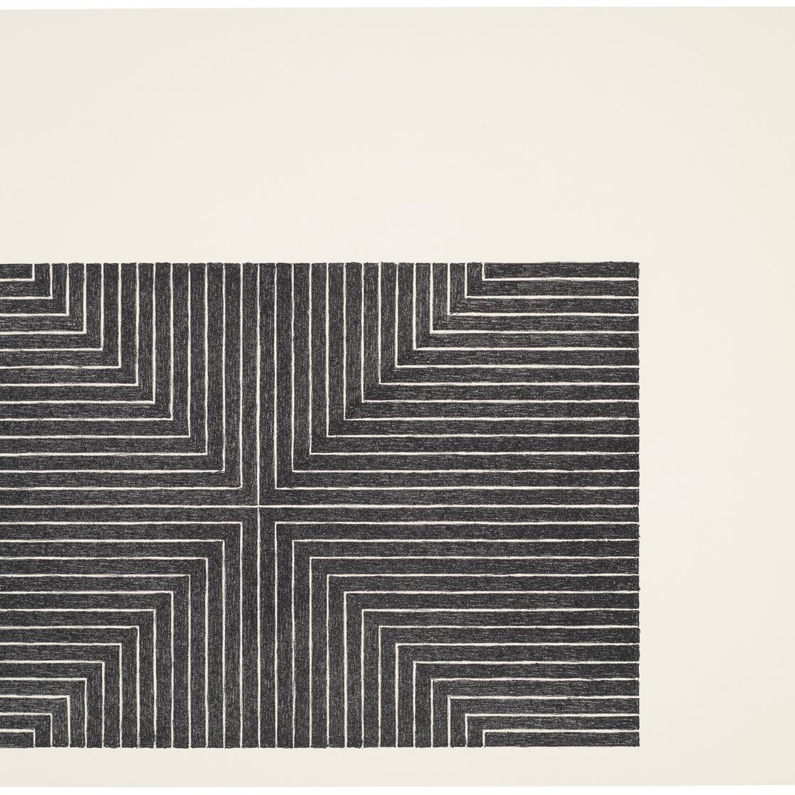 Frank Stella — Великая честь, из первой черной серии
