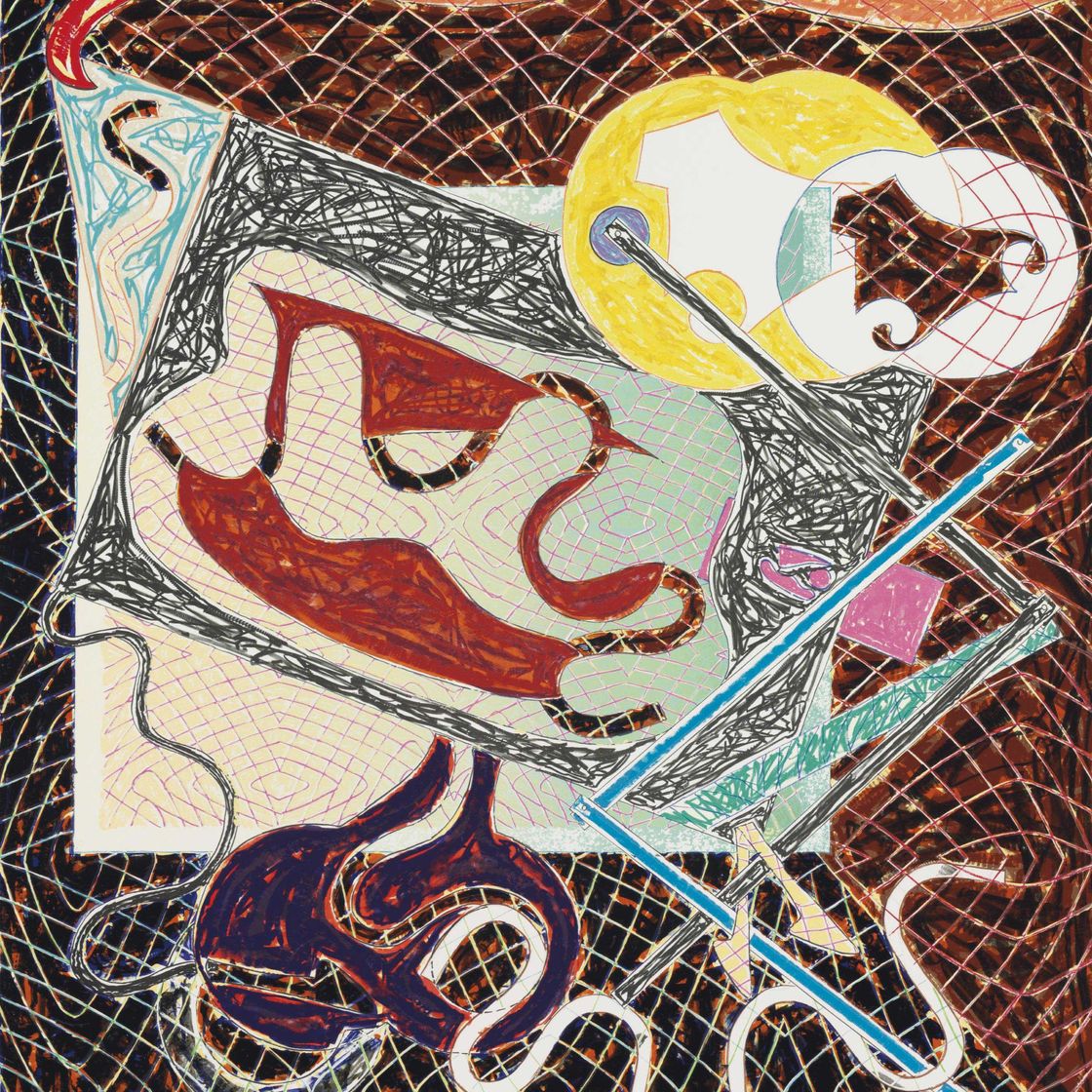 Frank Stella — Осколки III, из "Осколков" (A. 146)