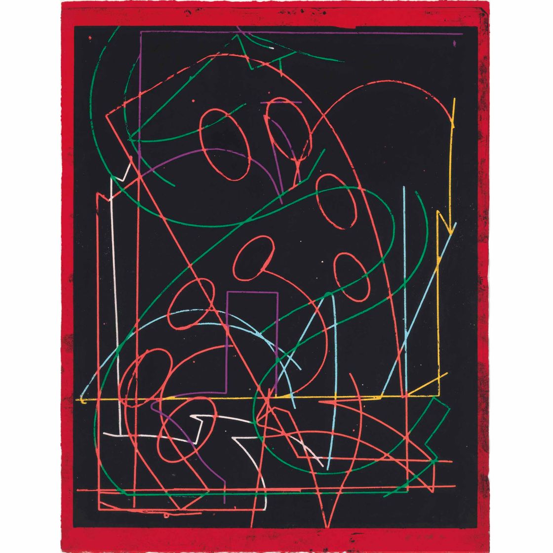 Frank Stella — Талладега-Пять-я, из Circuits