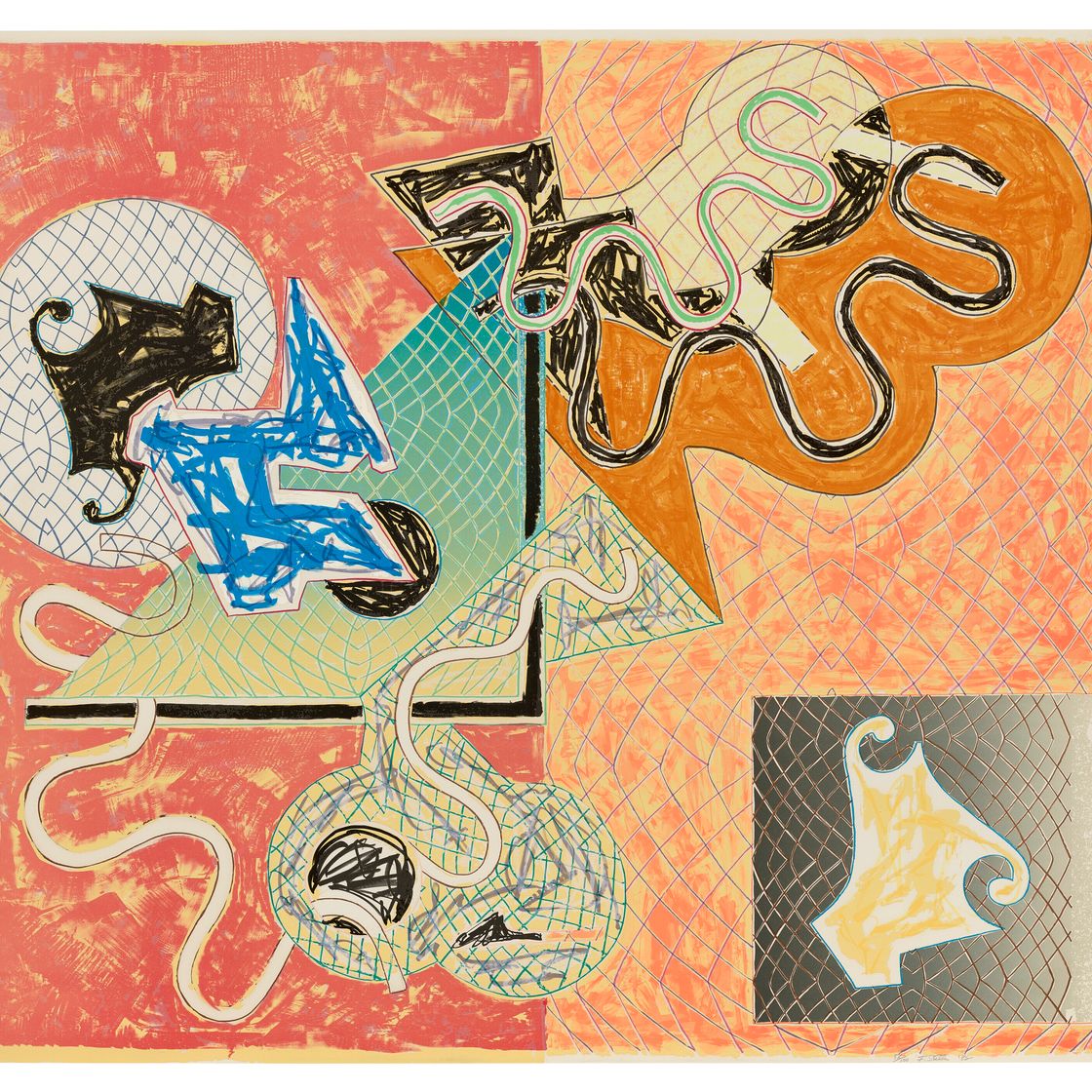 Frank Stella — Осколки lV