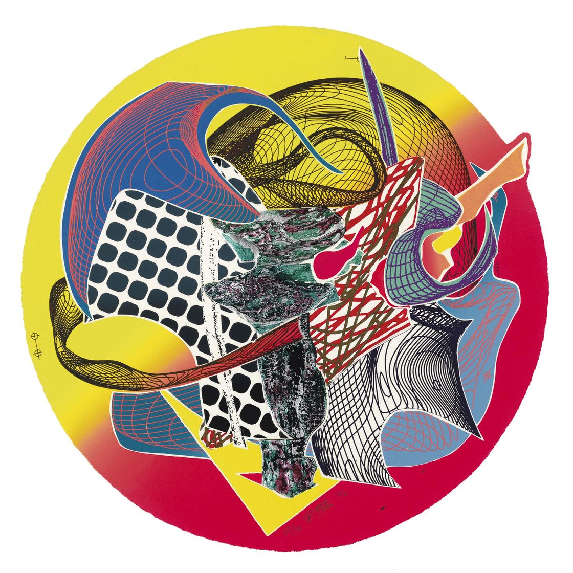 Frank Stella — Кальногор и Египет, из воображаемых мест II, изображение 3