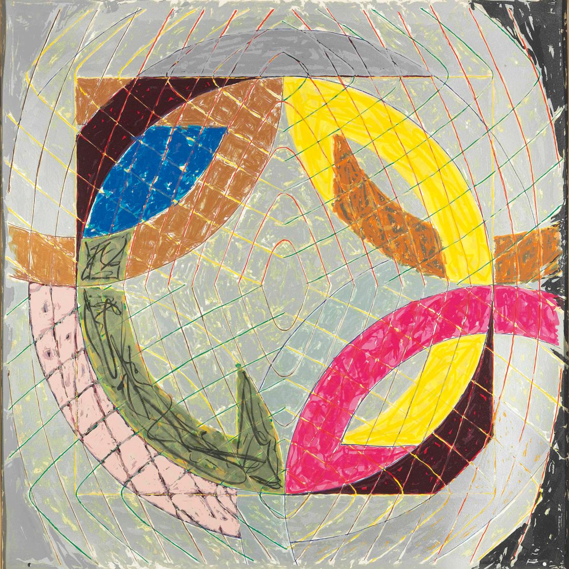 Frank Stella — Полярные координаты VIII, из "Полярных координат" Ронни Питерсона