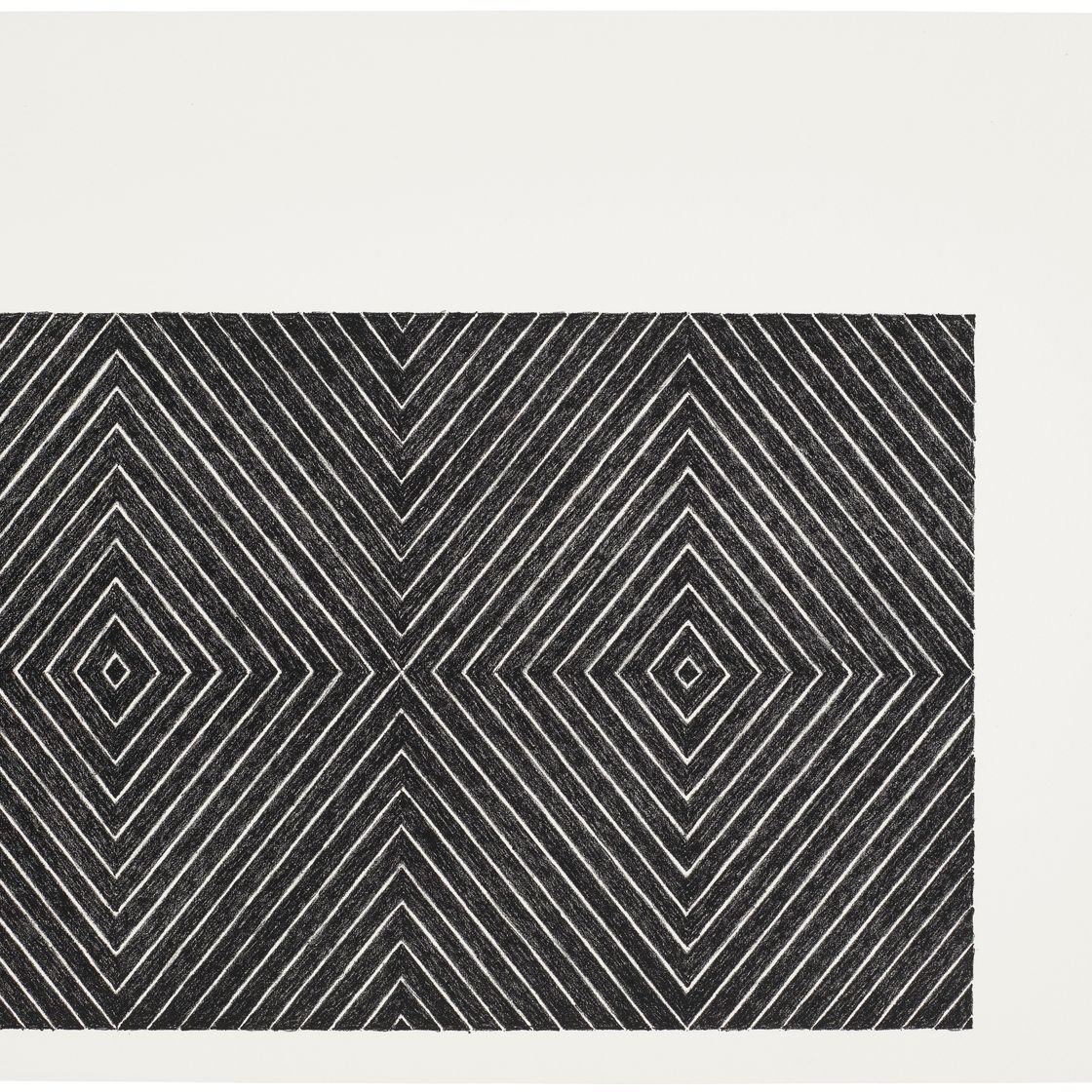 Frank Stella — Дельфина и Ипполит, из второй черной серии