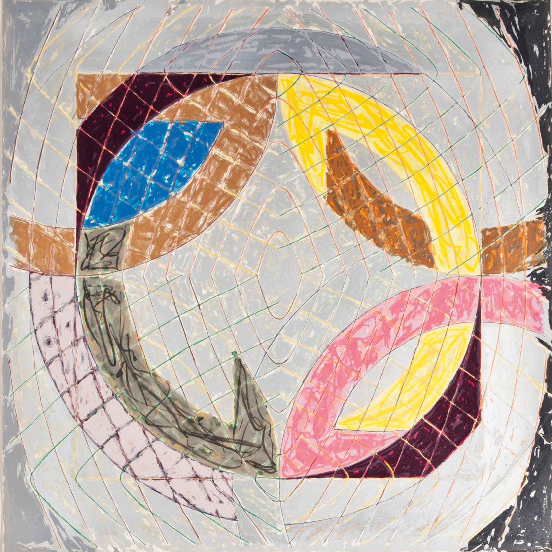 Frank Stella — Полярные координаты VIII, из "Полярных координат" Ронни Питерсона