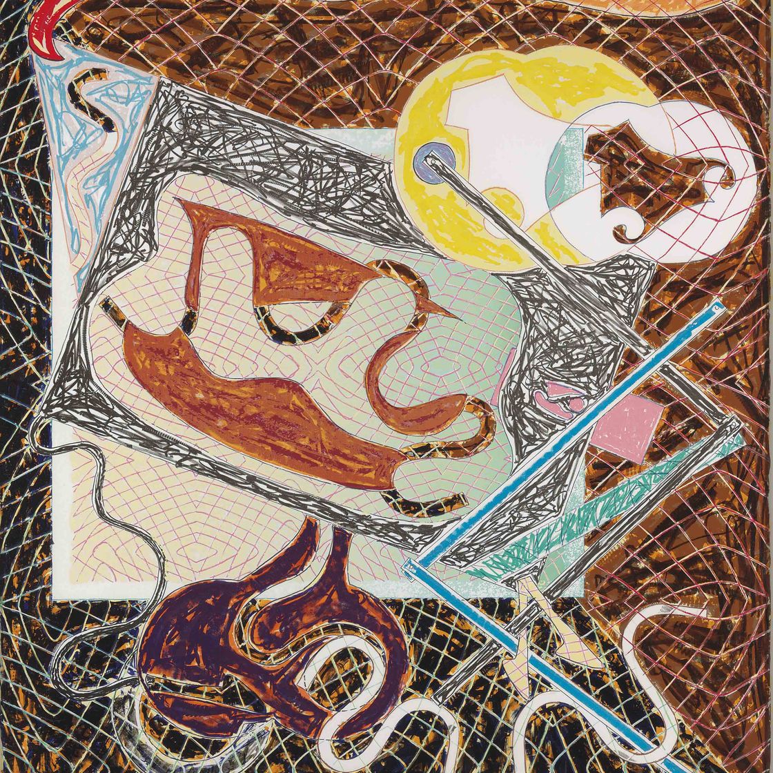 Frank Stella — Осколки III, из "Осколков" (A. 146)